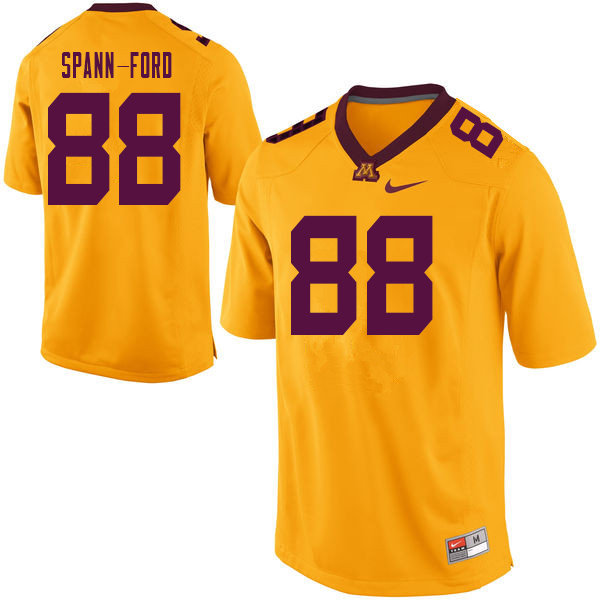 Men #88 Brevyn Spann-Ford Minnesota Golden Gophers College Football Jerseys Sale-Yellow